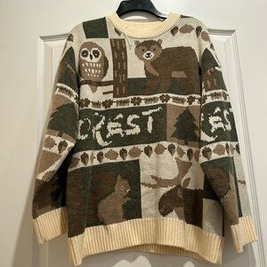 Crest polar sweater